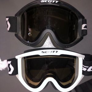 2 Scott Snowboard/Ski Goggles